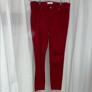 LOFT Sz 29/8 Jeans/Jeggings/Leggings.  Cotton Blend.  Reddish Brown
